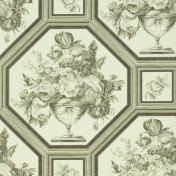 Английские обои The Royal Collection, коллекция Rosa Chinensis, артикул PQ010/05