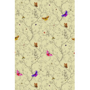 Английские обои Timorous Beasties, коллекция Ruskin, артикул RUS/BFL/MICA/07