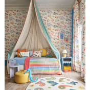 Английские обои Villa Nova, коллекция Picturebook II, артикул W642/01: премиальные дизайнерские обои для стильного интерьера