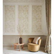 Элегантные Английские обои Villa Nova, коллекция Serene wallcoverings, артикул W556/02: идеальное сочетание стиля и уюта