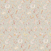 Российские обои Yana Svetlova Wallcoverings, коллекция Summer Memories, артикул ALPHABET-03-MINTY