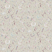 Российские обои Yana Svetlova Wallcoverings, коллекция Summer Memories, артикул ALPHABET-05-SAND