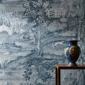 Панно Zoffany, коллекция Arcadian Thames, артикул 313039: премиальные дизайнерские обои для стильного интерьера