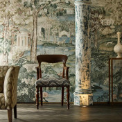 Панно Zoffany, коллекция Arcadian Thames, артикул 313040: премиальные дизайнерские обои для стильного интерьера Панно Zoffany, коллекция Arcadian Thames, артикул 313040: премиальные дизайнерские обои для стильного интерьера