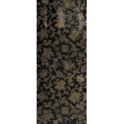 Французские обои Zuber, коллекция Broderies, артикул 380/Noir/Serti Bronze