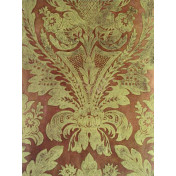 Французские обои Zuber, коллекция Documents XII, артикул 10174-ROUGE-OR