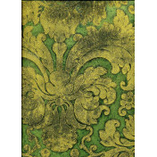 Французские обои Zuber, коллекция Documents XII, артикул 40055A-VERT-OR