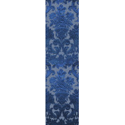 Французские обои Zuber, коллекция Park avenue, артикул 394/Bleu/Bleu Nuit