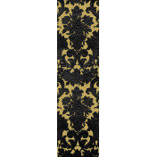 Французские обои Zuber, коллекция Park avenue, артикул 394/Noir/Or