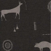 Английская ткань Andrew Martin, коллекция Compass North, артикул Prairie/Charcoal