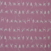 Английская ткань Andrew Martin, коллекция Holly Frean, артикул Monkey Puzzle/Pink