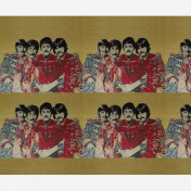 Английская ткань Andrew Martin, коллекция The Beatles, артикул FAB4 MEDIUM/MULTI