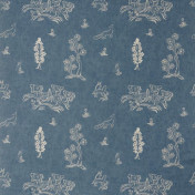 Английская ткань Andrew Martin, коллекция The Kit Kemp, артикул Friendly Folk/Happy Blue