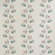 Английская ткань Andrew Martin, коллекция The Kit Kemp, артикул Psycho Sprig/Tropilcal Blue