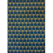 Английская ткань Barneby Gates, коллекция Fabric Book vol.2, артикул BGF020401/Midnight Blue