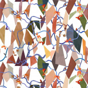 Английская ткань Christian Lacroix, коллекция Pele-Mele, артикул FCL7079/01 Английская ткань Christian Lacroix, коллекция Pele-Mele, артикул FCL7079/01