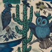 Английская ткань Clarke & Clarke, коллекция Wilderie, артикул F1489/01