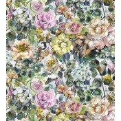 Английская ткань Designers Guild, коллекция Grandiflora Rose, артикул FDG2957/02