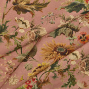 Английская ткань House Of Hackney, коллекция Avalon Cotton Linen, артикул 1-FA-AVA-CL-PNK-XXX-XXX