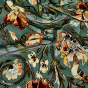 Английская ткань House Of Hackney, коллекция Gaia Velvet, артикул 1-FA-GAI-VE-PRU-XXX-XXX