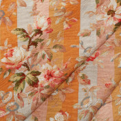 Английская ткань House Of Hackney, коллекция Rainbow Rose Cotton Linen, артикул 1-FA-RAI-CL-DUS-XXX-XXX
