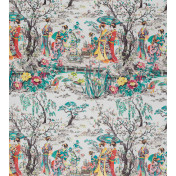 Английская ткань Osborne & Little, коллекция Enchanted Gardens, артикул F7015/02