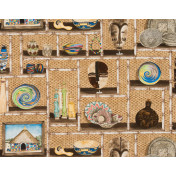 Французская ткань Pierre Frey, коллекция Origines, артикул F3031001