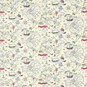 Английская ткань Sanderson, коллекция Abracazoo, артикул 223913