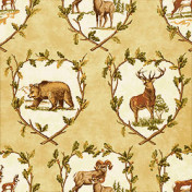 Американская ткань Thibaut, коллекция Castle Pine, артикул F96313