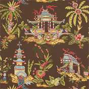 Американская ткань Thibaut, коллекция Tea House, артикул F95310