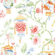 Американская ткань Thibaut, коллекция Tea House, артикул F95313