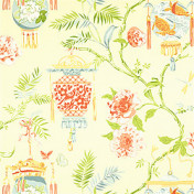 Американская ткань Thibaut, коллекция Tea House, артикул F95314