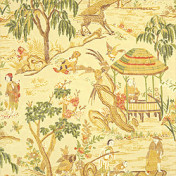 Американская ткань Thibaut, коллекция Tea House, артикул F95325