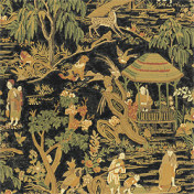 Американская ткань Thibaut, коллекция Tea House, артикул F95328