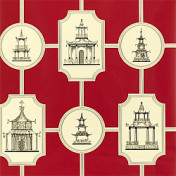 Американская ткань Thibaut, коллекция Toile Portfolio, артикул F97329