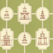 Американская ткань Thibaut, коллекция Toile Resource II, артикул F99747