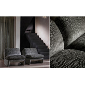 Exploring Elegance: The Sophisticated Patterns of English Fabric Zinc, Salamander Collection, Article Z385/04
