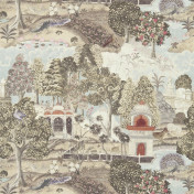 Вдохновение восточными мотивами: английская ткань Zoffany, коллекция Jaipur Prints and Embroideries, артикул 321685