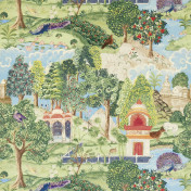 Английская ткань Zoffany, коллекция Jaipur Prints and Embroideries, артикул 321686