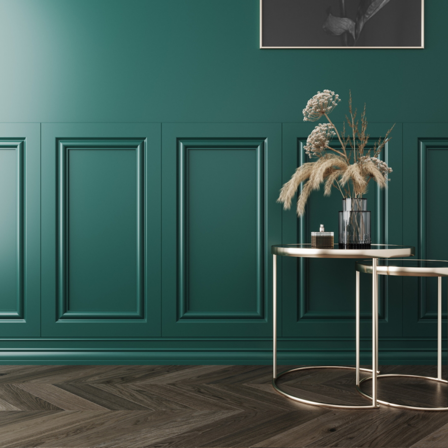 Лепнина ЛДФ Ultrawood: набор для стеновой панели DIY
