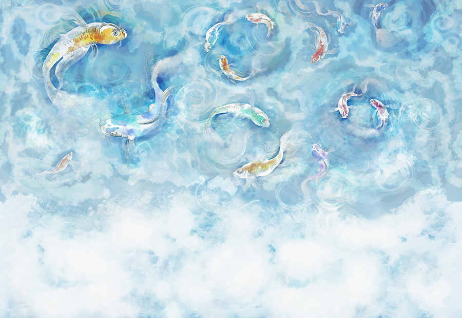 Панно Affresco, коллекция Фрески и фотообои, артикул ID136262: премиальные дизайнерские обои для стильного интерьера Панно Affresco, коллекция Фрески и фотообои, артикул ID136262: премиальные дизайнерские обои для стильного интерьера