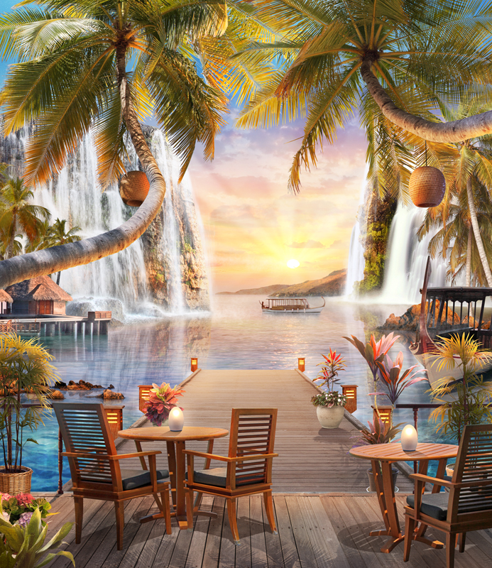 Панно Affresco, коллекция Фрески и фотообои, артикул 6387: премиальные дизайнерские обои для стильного интерьера Панно Affresco, коллекция Фрески и фотообои, артикул 6387: премиальные дизайнерские обои для стильного интерьера