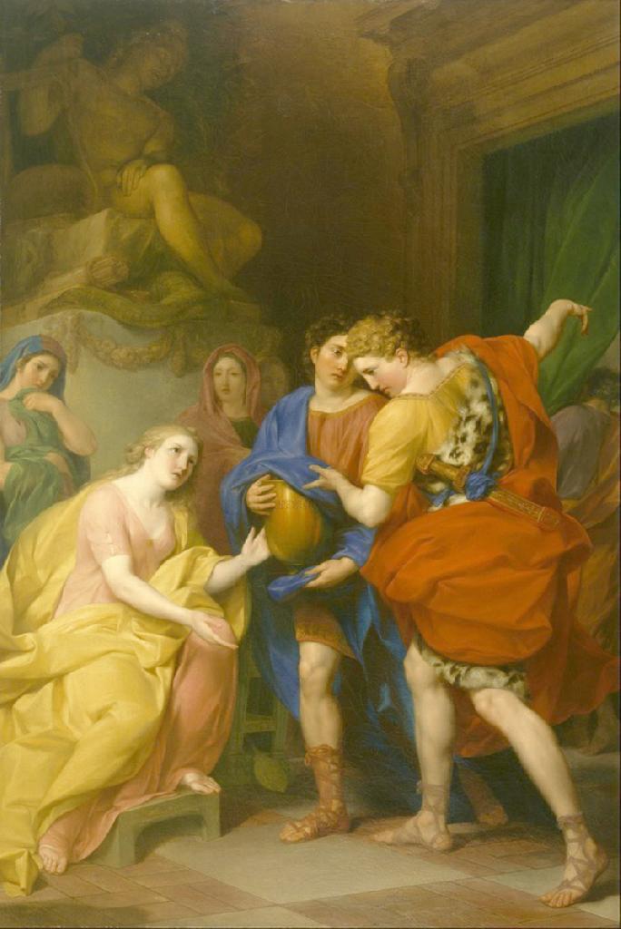 Панно Affresco, коллекция Фрески и фотообои, артикул Anton von Maron The Return of Orestes