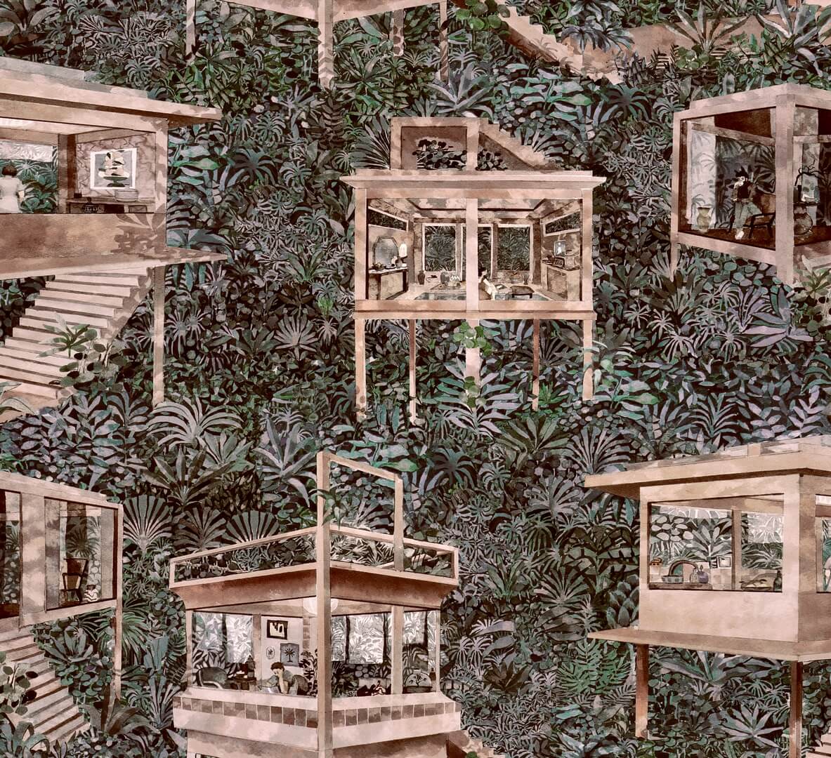 Бельгийские обои Arte, коллекция Decors & Panoramiques, артикул 97581