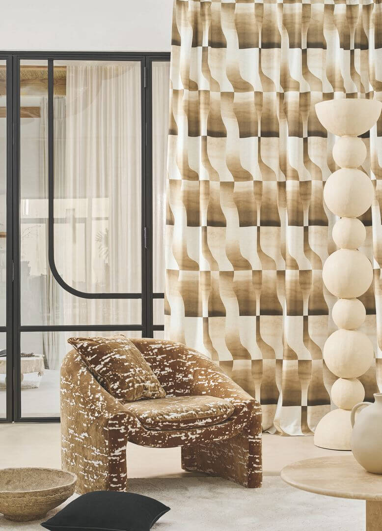 Французская ткань Camengo, коллекция Evanescence, артикул 49620313 Французская ткань Camengo, коллекция Evanescence, артикул 49620313