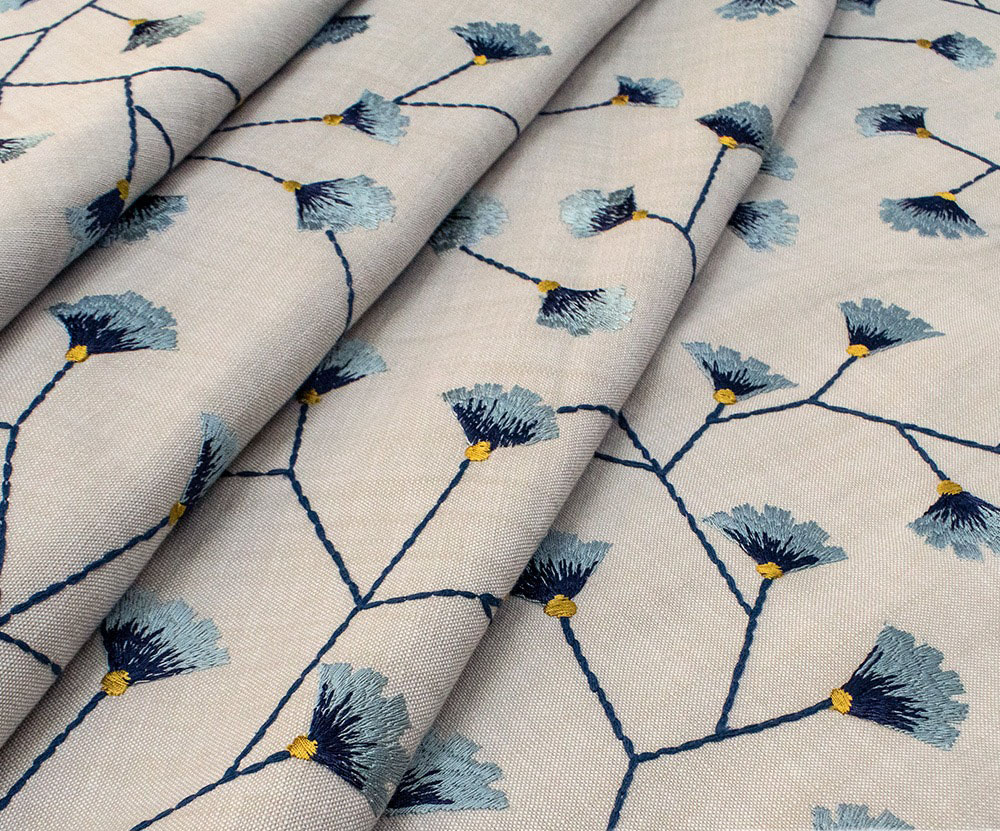 Американская ткань Dana Panorama, коллекция Daisy/Rio morning, артикул Daisy/Sea