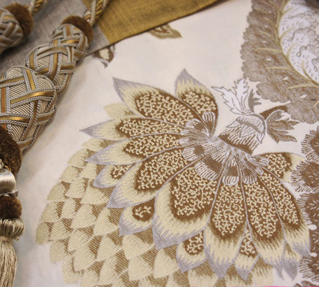 Американская ткань Dana Panorama, коллекция Lustra, Moutlon, Thibaut, артикул Thibaut/Beige