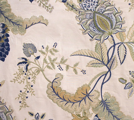 Американская ткань Dana Panorama, коллекция Lustra, Moutlon, Thibaut, артикул Thibaut/Blue