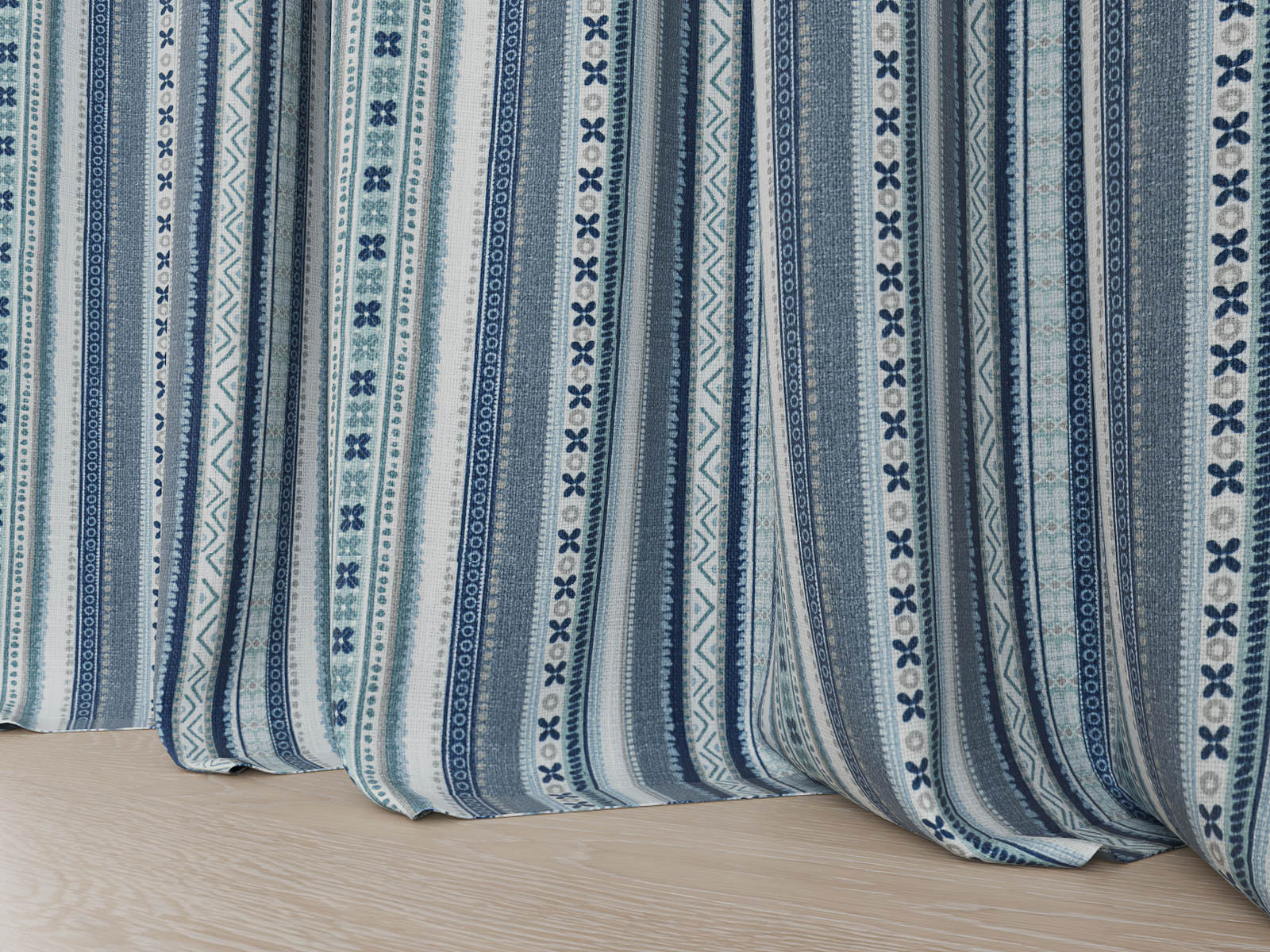 Бельгийская ткань Daylight, коллекция Korso, артикул Pretoria/Indigo Бельгийская ткань Daylight, коллекция Korso, артикул Pretoria/Indigo