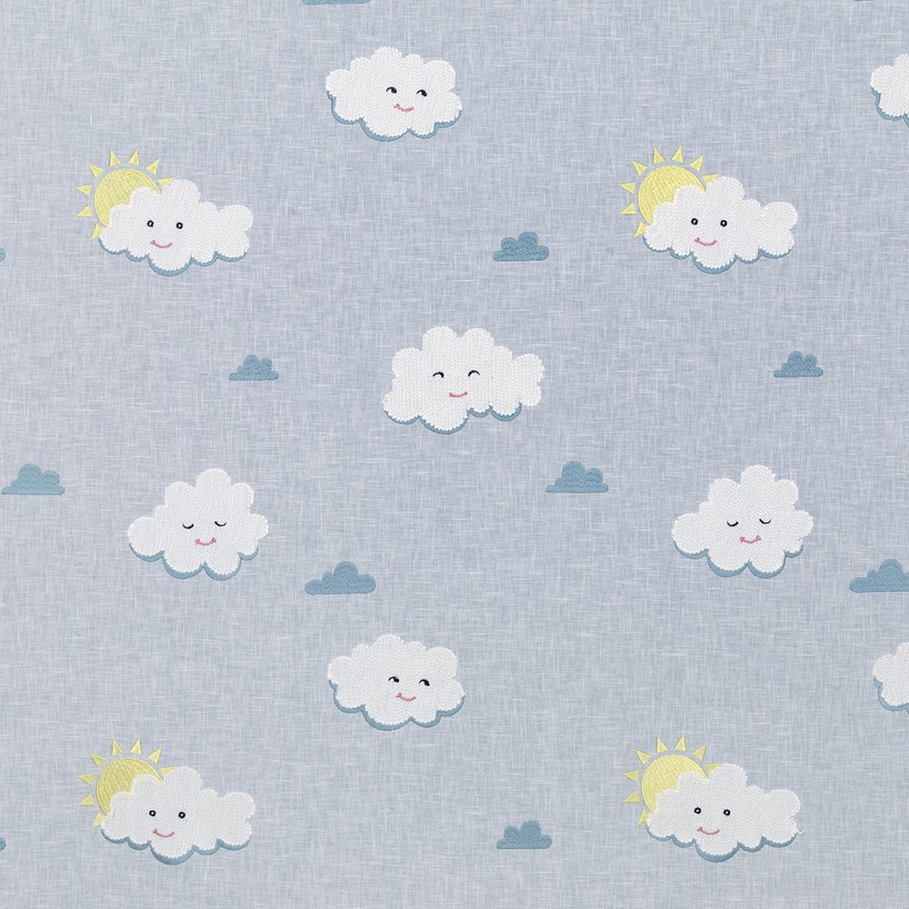 Бельгийская ткань Daylight, коллекция Ternura, артикул Nuvem/Aqua Бельгийская ткань Daylight, коллекция Ternura, артикул Nuvem/Aqua
